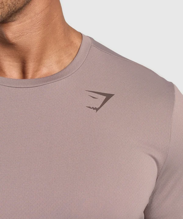 Sale Gymshark Running Dept. T Shirt PowderMauve