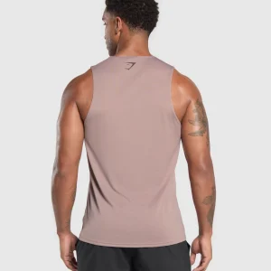 Hot Gymshark Running Dept. Tank PowderMauve