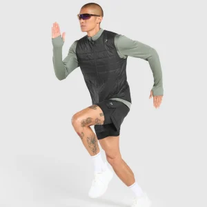 New Gymshark Running Gilet Black