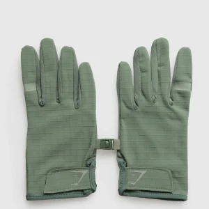 New Gymshark Running Glove UnitGreen