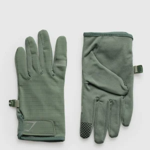 New Gymshark Running Glove UnitGreen