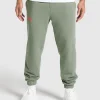 Best Gymshark Running Graphic Joggers UnitGreen