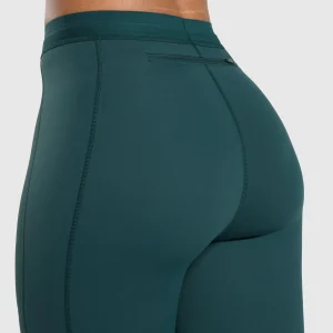 Hot Gymshark Running Leggings StrongTeal