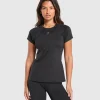 Fashion Gymshark Running Top Black