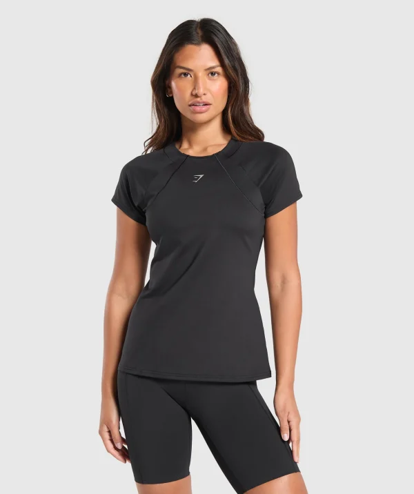 Fashion Gymshark Running Top Black