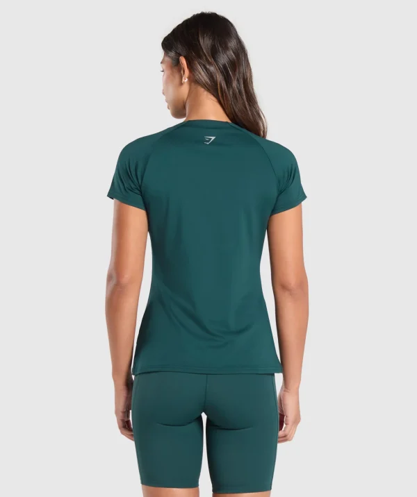 Clearance Gymshark Running Top StrongTeal