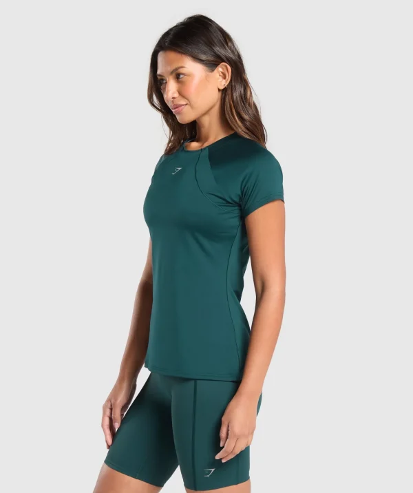 Clearance Gymshark Running Top StrongTeal