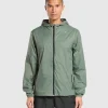 Clearance Gymshark Running Windbreaker UnitGreen