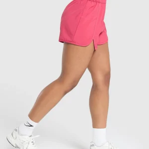 Best Gymshark Scallop Hem Shaped Shorts VintagePink