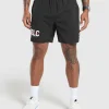 Outlet Gymshark Script Graphic Short Black