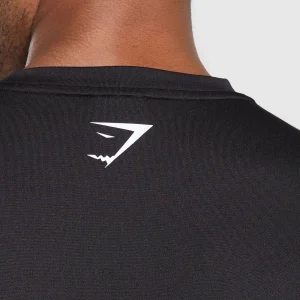 New Gymshark Script Graphic T-Shirt Black