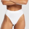 Clearance Gymshark Seamless High Waisted Thong White