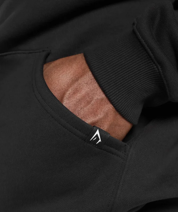 Best Gymshark Shark Hoodie Black