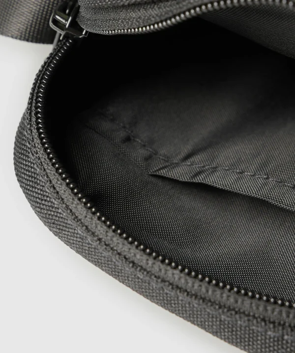 Online Gymshark Sharkhead Side Bag Black