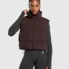 Best Gymshark Sherpa Gilet HeritageBrown