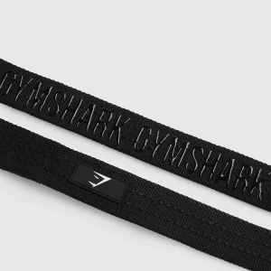 Clearance Gymshark Silicone Lifting Straps Black