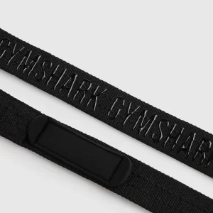 Clearance Gymshark Silicone Lifting Straps Black