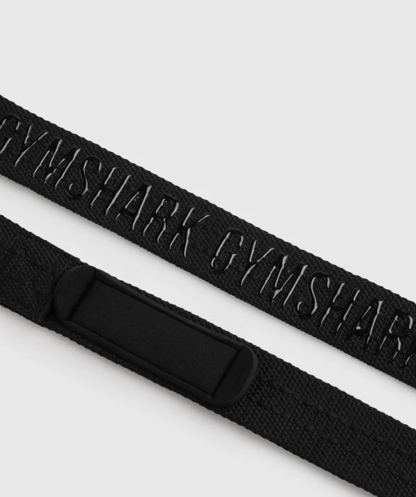 Clearance Gymshark Silicone Lifting Straps Black