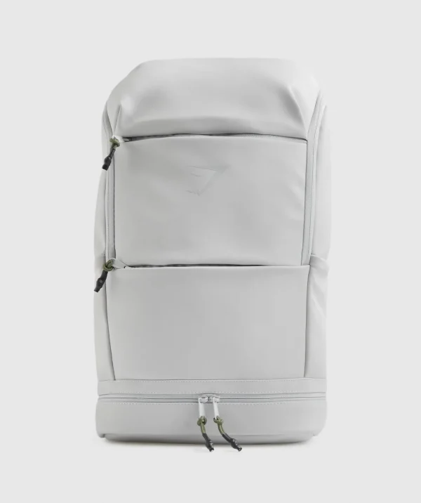 Best Gymshark Sleek Backpack LightGrey