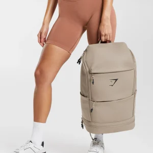 Sale Gymshark Sleek Backpack CementBrown