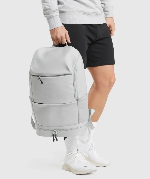 Best Gymshark Sleek Backpack LightGrey