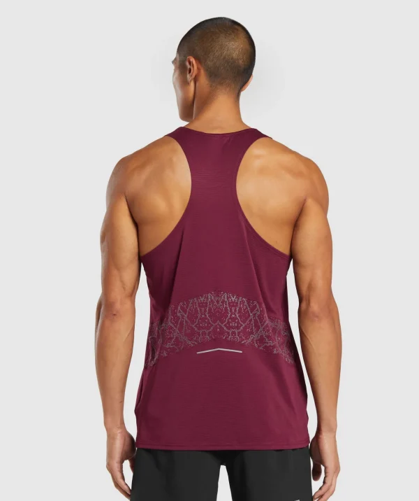 Fashion Gymshark Speed Tank PlumPink