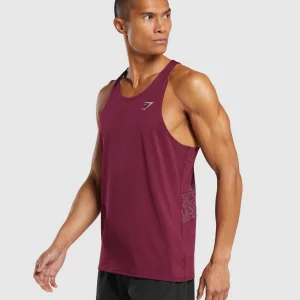 Fashion Gymshark Speed Tank PlumPink