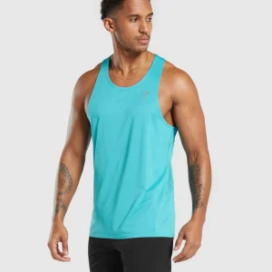 Outlet Gymshark Speed Tank ArtificialTeal