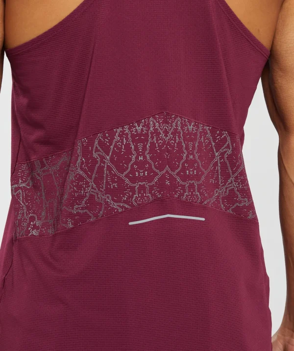 Fashion Gymshark Speed Tank PlumPink