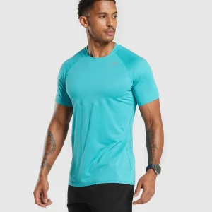 Clearance Gymshark Speed T-Shirt ArtificialTeal