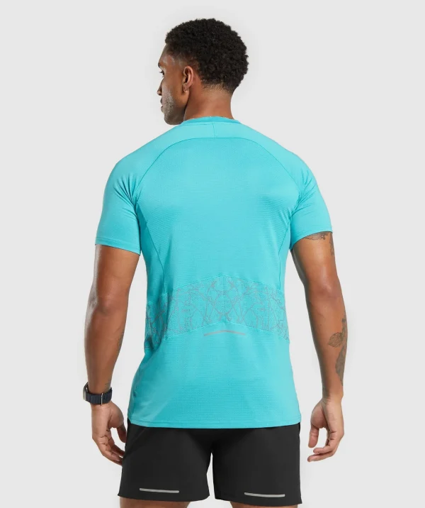 Clearance Gymshark Speed T-Shirt ArtificialTeal