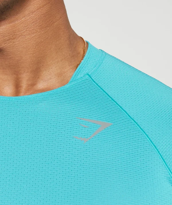 Clearance Gymshark Speed T-Shirt ArtificialTeal