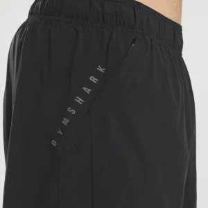 Online Gymshark Sport 7" 2 In 1 Shorts Black/SilhouetteGrey