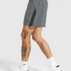 Fashion Gymshark Sport  7" Shorts DarkGrey/Black