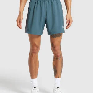 Discount Gymshark Sport  7" Shorts CargoBlue/Grey