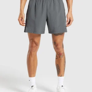 Fashion Gymshark Sport  7" Shorts DarkGrey/Black