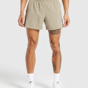 Discount Gymshark Sport  5" Shorts SandBrown/CamoBrown