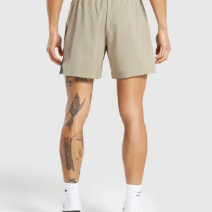 New Gymshark Sport  7" Shorts SandBrown/CamoBrown