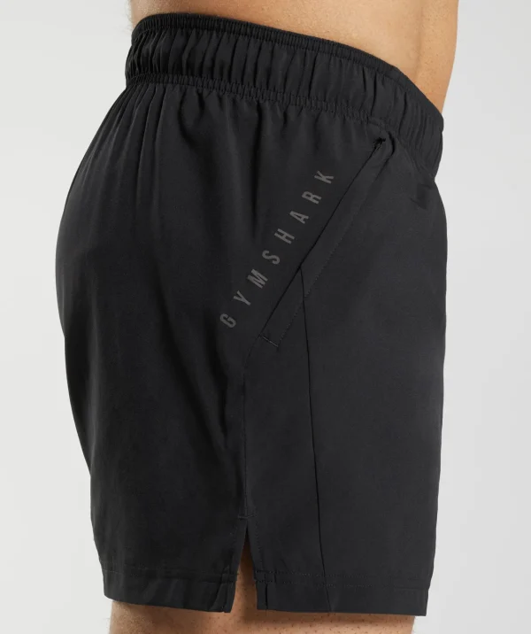 Best Gymshark Sport 5" Shorts Black