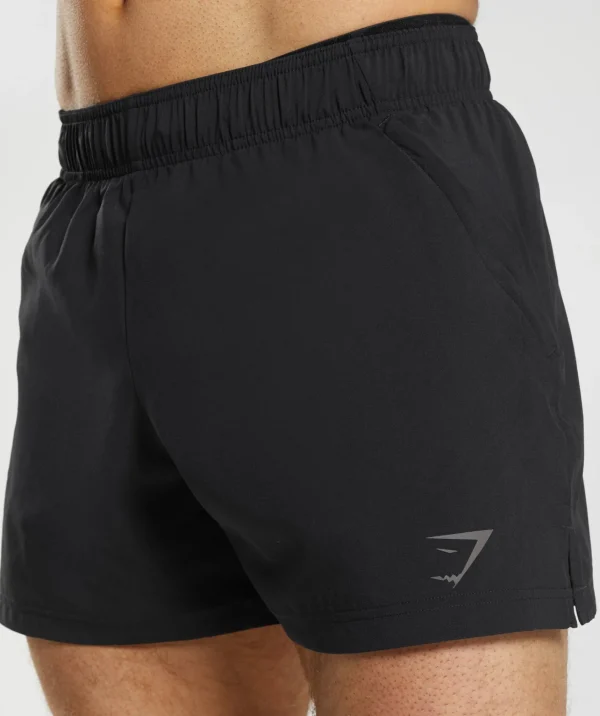 Best Gymshark Sport 5" Shorts Black