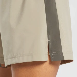 New Gymshark Sport  7" Shorts SandBrown/CamoBrown