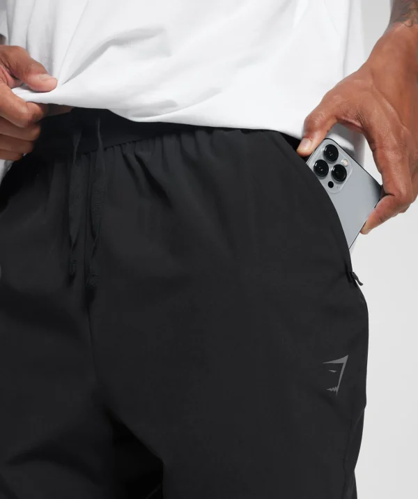 Online Gymshark Sport Run Pants Black