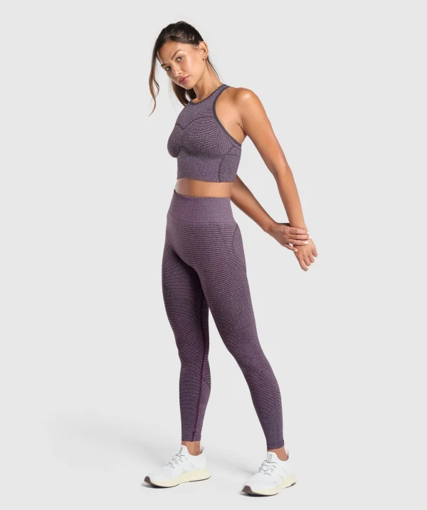 Best Gymshark Sport Seamless Cropped Tank MagentaPurple/DollyPink