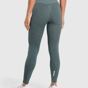 Online Gymshark Sport Seamless Leggings VictoryGreen/DisciplineGreen