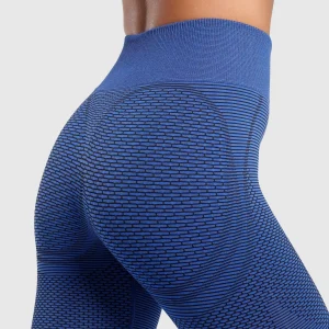 Discount Gymshark Sport Seamless Leggings ForceBlue/PastelBlue