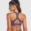 Online Gymshark Sport Seamless Sports Bra MagentaPurple/DollyPink