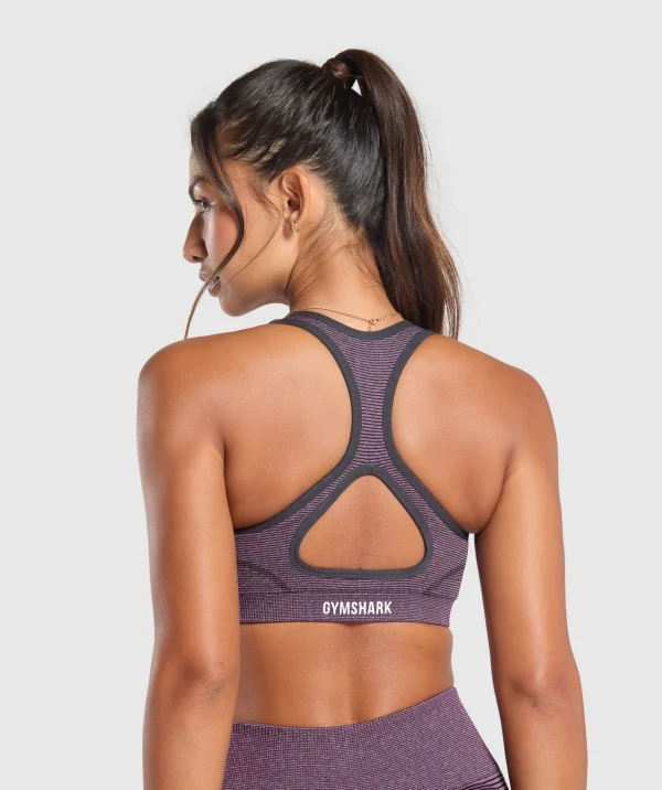 Online Gymshark Sport Seamless Sports Bra MagentaPurple/DollyPink