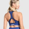 Best Gymshark Sport Seamless Sports Bra ForceBlue/PastelBlue