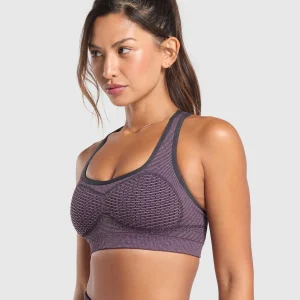 Online Gymshark Sport Seamless Sports Bra MagentaPurple/DollyPink