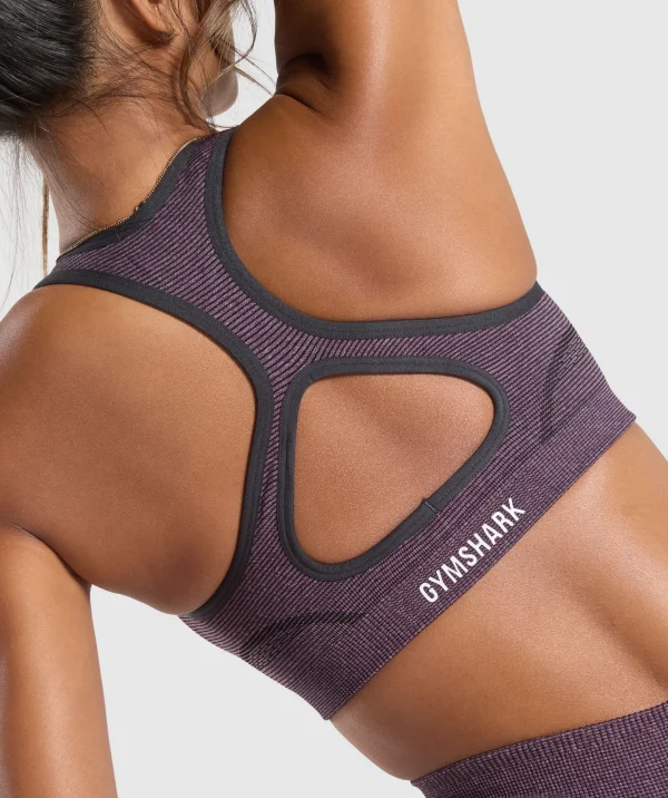 Online Gymshark Sport Seamless Sports Bra MagentaPurple/DollyPink